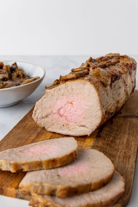 Veal Loin Recipes, Veal Roast Recipes Ovens, Veal Roast Recipes, Roast Veal Recipe, Roast Veal, Veal Dishes, Veal Roast, Cheese Ideas, Xmas Recipes