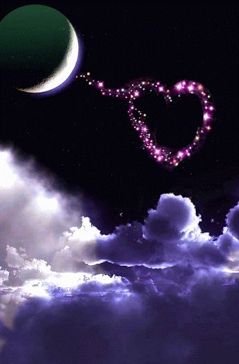 Moon Activities, Animated Heart, Love You Gif, Good Night Love Images, Slaap Lekker, Heart Gif, Love Backgrounds, Good Night Gif, Love You Images