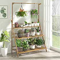 Check this out! Creative Woodworking, Tall Plant Stands, Support Pour Plante, Garden Shelves, Plant Stands Outdoor, Support Plante, Flower Pot Holder, Plant Stand Indoor, Wooden Shelf