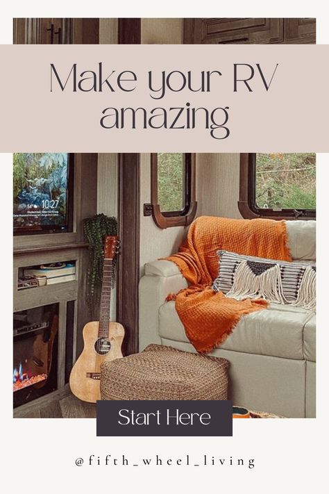 Check out all my must have RV accessories for living full time in your home on wheels! all of my favorite space saving decor and kitchen items are linked here.. there's something for every room of the camper! if you would like to see more camper remodels, storage hacks, interior design ideas and renovation tips, follow @fifth_wheel_living on IG! Fifth Wheel Living, Renovation Tips, Rv Adventure, Home On Wheels, Rv Storage, Rv Accessories, Rv Lifestyle, Remodeled Campers, Rv Stuff