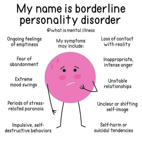 Bpd Disorder, Personality Disorder Quotes, Bpd Symptoms, Disorder Quotes, Rivers Edge, Mental Health Facts, Borderline Personality, Mental Health Disorders, Mental Disorders