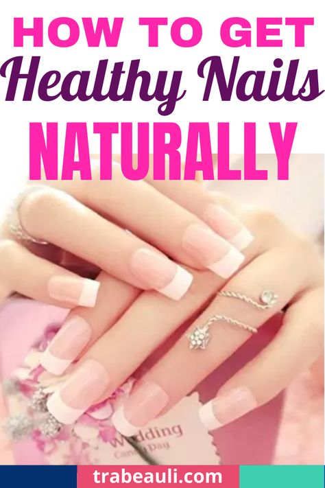 healthy nails natural Nails Healthy, Nail Problems, Natural Nail Care, Diy Beauty Treatments, Health Signs, Nail Care Tips, Nail Care Routine, Brittle Nails, Striped Nails