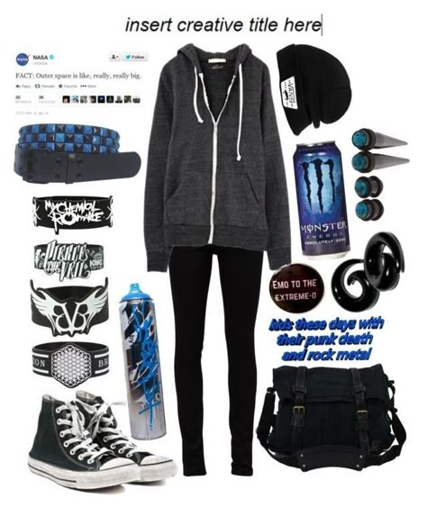 Emo Outfits Polyvore, Cute Emo Outfits, Emo Outfit, Emo Clothes, Emo Style, Teenage Outfits, Scene Outfits, Top Jeans, Look Rock