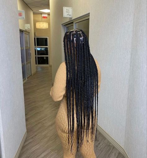 Large Knotless, Jumbo Knotless, Knotless Box Braids, Braids Locs, Braids For Black, Streetwear Sneakers, Knotless Braids, Long Braids, Hairstyles Braids