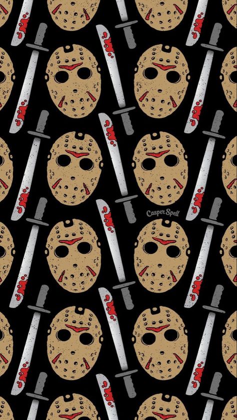 Jason Halloween Wallpaper, I Love Horror Wallpaper, Friday The 13th Background, Slasher Background, Jason Background, Halloween Killers Wallpaper, Horror Movie Wallpaper Iphone, Slasher Wallpaper, Killers Wallpaper