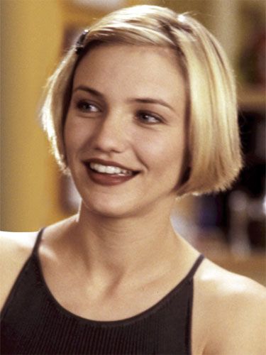 graduated bob? Cameron Diaz Short Hair, Cameron Diaz Hair, There's Something About Mary, Cameron Diaz, Blonde Bobs, Gwyneth Paltrow, Celebrity Hairstyles, Bobs Haircuts, Cut And Color