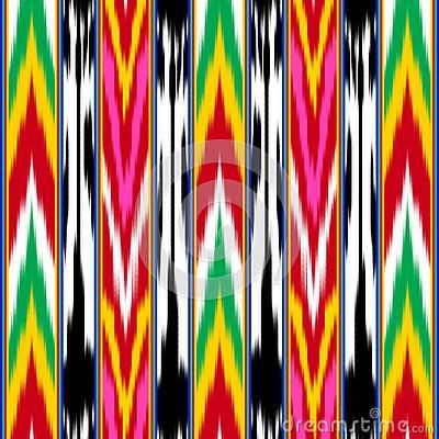 Ikat, adras. Asian silk material. Fabric, Uzbek national pattern. Clothing Background, Silk Ikat, Ikat Pattern, Islamic Pattern, Silk Material, Pattern Illustration, Video Footage, Abstract Art Painting, Traditional Design