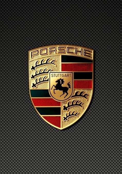 By Max, Porsche Logo, Cayenne, Red Background, Iconic Brands, Porsche, Red, Art