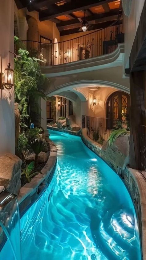 Indoor Swimming Pool, Dream Life House, Dream Pools, Indoor Swimming, Dream House Rooms, Fantasy House, Dream Room Inspiration, Luxury Homes Dream Houses, Dream House Interior