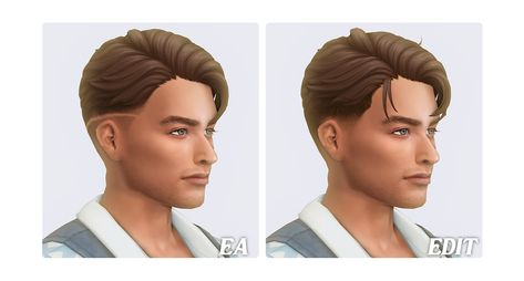 Leo Decaprio, Gym Bro, Low Taper Fade, Sims 4 Male Clothes, Sims 4 Patreon, Male Hair, Low Fade, Male Clothes, Faded Hair