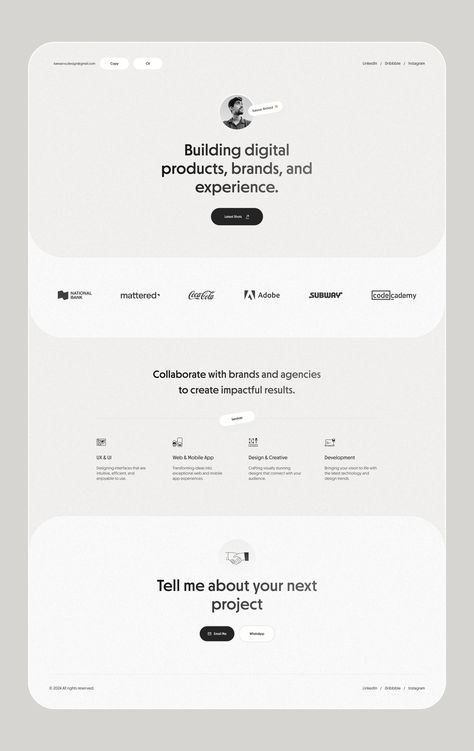 Webpage Design Layout, Desain Ux, Minimal Website Design, Web Design Websites, Website Design Inspiration Layout, Agency Website Design, Wireframe Design, Best Website Design, Modern Website Design