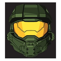 Mecha Head, Unsc Halo, Wall Decals Living Room, Halo Master Chief, Halo 4, Chiefs Logo, Halo Halo, Tumblr Stickers, Marvel Fan Art