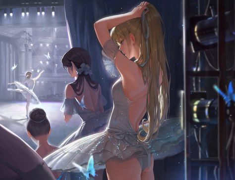 BANGSOM | fevercell on X: "Ballet🦋 https://t.co/65yySIA103" / X Ballerina Anime, Ballerina Art Paintings, Ballet Illustration, Ballerina Illustration, Ballet Drawings, Ballerina Drawing, Ballet Painting, Art Ballet, Ballerina Art