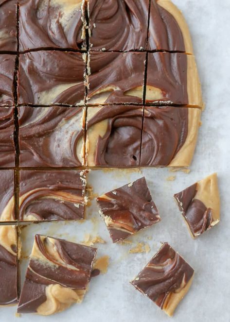 Peanut Butter Swirl Fudge, Making Fudge, Chocolate Caramel Fudge, 5 Minute Fudge, Candy Fudge, Chocolate Peanut Butter Fudge, Fudge Recipes Easy, Caramel Fudge, Chocolate And Peanut Butter