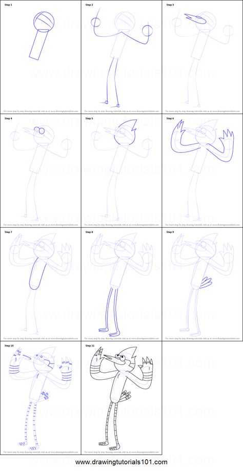 Regular Show Character Design, Regular Show Drawings, Benson Regular Show, The Regular Show, Of White Color, Cartoons Characters, Chicano Love, Draw Cartoon, Different Kinds Of Art