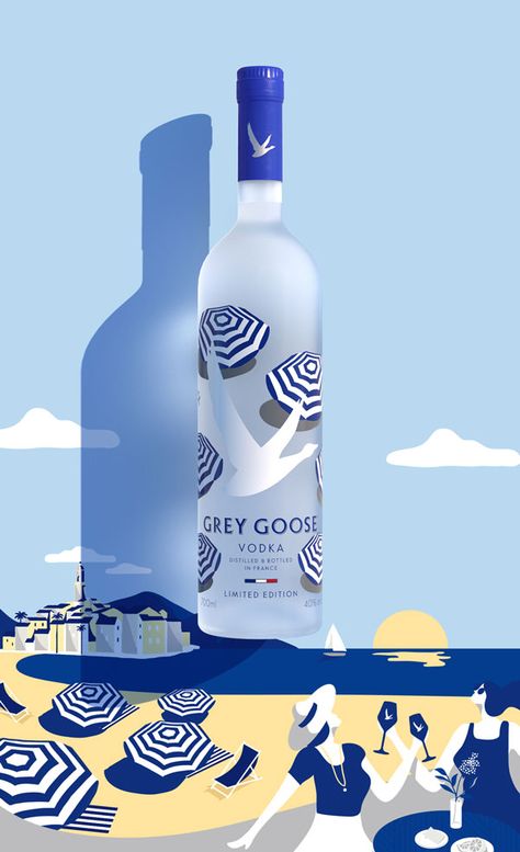 Quentin Monge- Grey Goose - Grey Goose Drinks, Grey Goose Bottle, Vodka Day, Purple Cups, Digital Advertising Design, Grey Goose Vodka, Temple Photography, Supreme Wallpaper, Water Projects