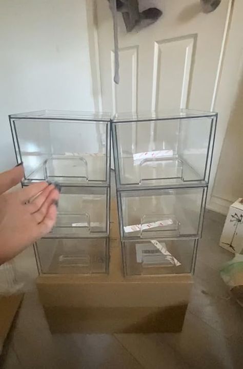 Check out this video Clear Drawer organizer stackables from MIU Clear Drawer Organizer, Clear Drawers, Drawer Organizer, Drawer Organisers, Amazon Finds, Drawers