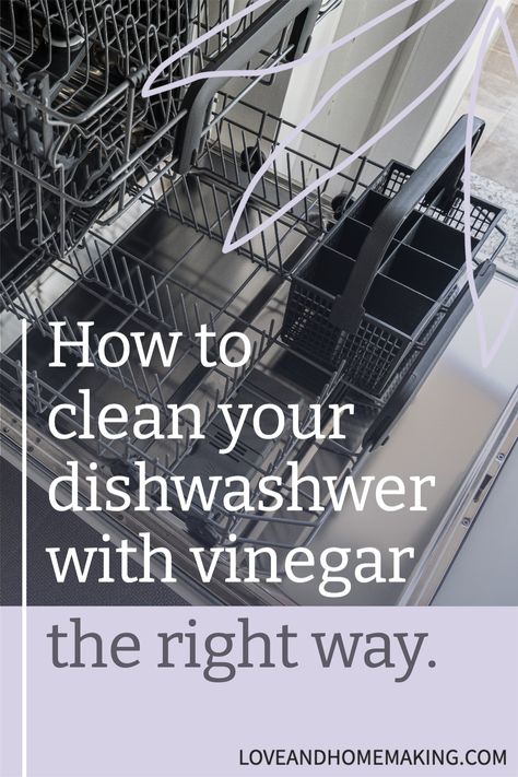 Vinegar In Dishwasher, Dishwasher Smell, Clean Your Dishwasher, Dishwasher Filter, Cleaning Your Dishwasher, Dishwasher Cleaner, Deep Cleaning Hacks, Washer Cleaner, Easy Cleaning Hacks