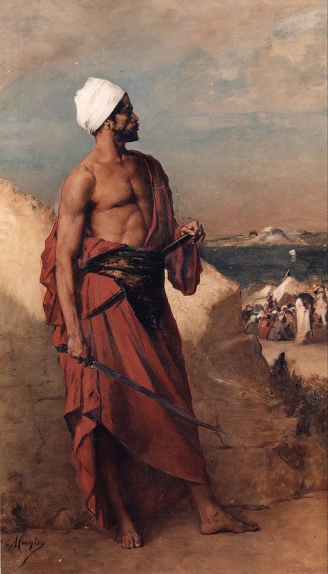 Orientalism Art, Arabian Art, Arabic Art, Classic Paintings, Historical Art, Traditional Paintings, Classical Art, Male Art, Figure Painting