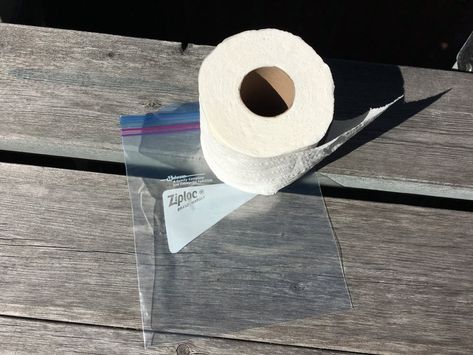 Ziplock Toilet Paper Dispenser - Camping and Canoeing : 4 Steps (with Pictures) - Instructables Camping Toilet Paper Holder, Toliet Paper Holder, Back In 1995, Diy Toilet Paper Holder, Camping Bathroom, Bathroom Caddy, Toilet Paper Dispenser, Camping Toilet, Diy Toilet