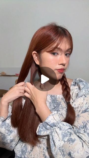 Girltyles on Instagram: "How to get Prettier Twin Braid Hairstyle ✨ . kkkrrriista on tt" How To Braid Your Hair By Yourself, 2 Low Braids, Easy Two Braids Hairstyles, Two Plaits Hairstyles, Single Dutch Braid, Get Prettier, Two Braid Hairstyles, Twin Braids, 2 Braids