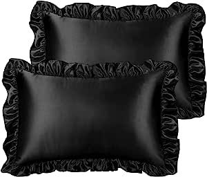 Luxury Envelope, Rooms Decoration, Frizz Hair, Dark Home Decor, Satin Pillow, Goth Home Decor, Dark Home, Satin Pillowcase, Dream Room Inspiration