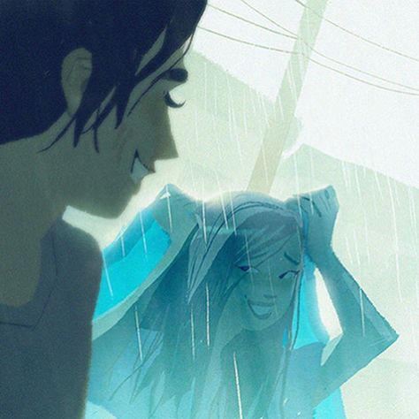 Kat Tsai, Spiderman Across The Spiderverse, Rain Illustration, Sci Fi Landscape, Caught In The Rain, New Soul, Rain Art, Summer Rain, In The Rain