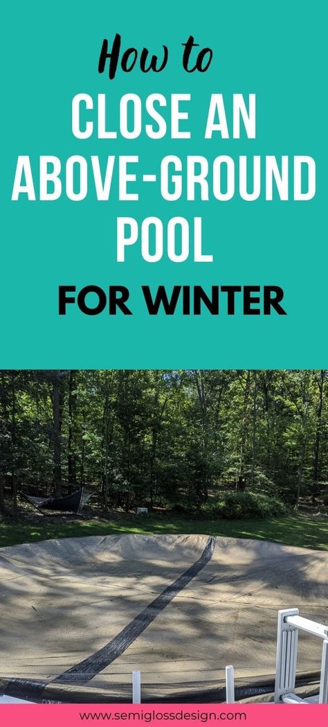 Winterize Above Ground Pool, Pool Landscaping Above Ground, Intex Above Ground Pools, Above Ground Pool Pumps, Diy Above Ground Pool, Winter Pool Covers, Swimming Pool Maintenance, Pool Hacks, Intex Pool