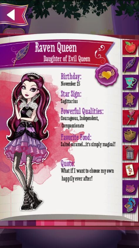 Ever After High Videos, Disney Characters Lion King, Ever After High Rebels, Slytherin Fashion, Plant Monster, Queen Outfits, Lizzie Hearts, Queen Aesthetic, Raven Queen