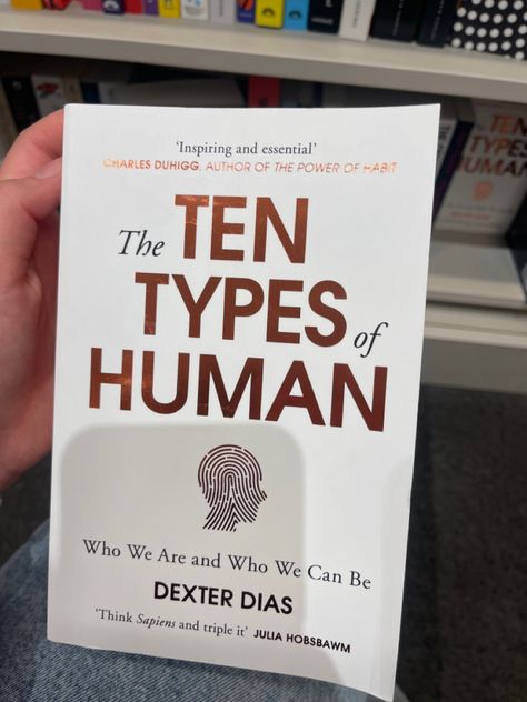 Posting one book a day to encourage you guys to read!! This is for my psychology girlies and anyone else intrested in the humans work!! Leave a book review in the comments Ten Types Of Human, Types Of Humans, Dexter, Book Review, Book Club Books, Book Club, A Book, To Read, Psychology