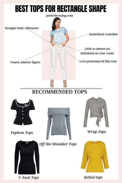 Unlock Your Style Potential 🌟 Fashion 23, Rectangle Body Shape, Womens Style, Style Tips, Body Shape, Rectangle Shape, To Look, Fashion Tips