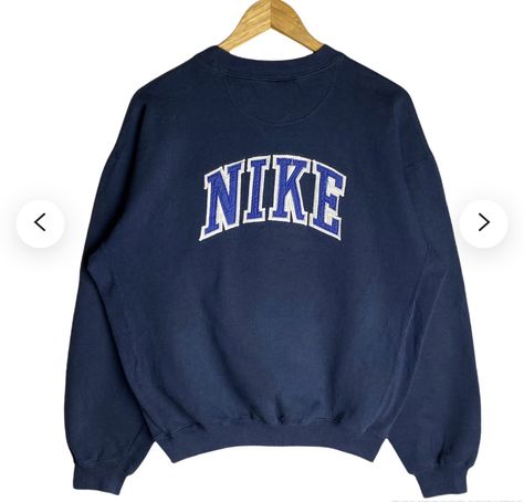 #fashion #nike #nikevintage #90s #nike90s #vintage #aesthetic #sweatshirt #ootd #instagram #rare Sweatshirt Ootd, Vintage Prom Dresses, Back To School Outfit Ideas, Old Nikes, Sweat Vintage, Make An Outfit, Phone Bill, Ootd Instagram, Aesthetic Sweatshirt