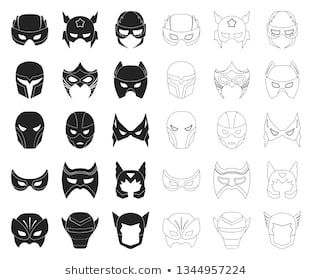 superhero mask Images, Stock Photos & Vectors | Shutterstock Superhero Mask Drawing Reference, Hero Masks Design, Superhero Mask Ideas Drawing, Superhero Masks Design, Hero Mask Drawing, Superhero Mask Design Ideas, Superhero Mask Ideas, Superhero Mask Drawing, Super Hero Mask Design