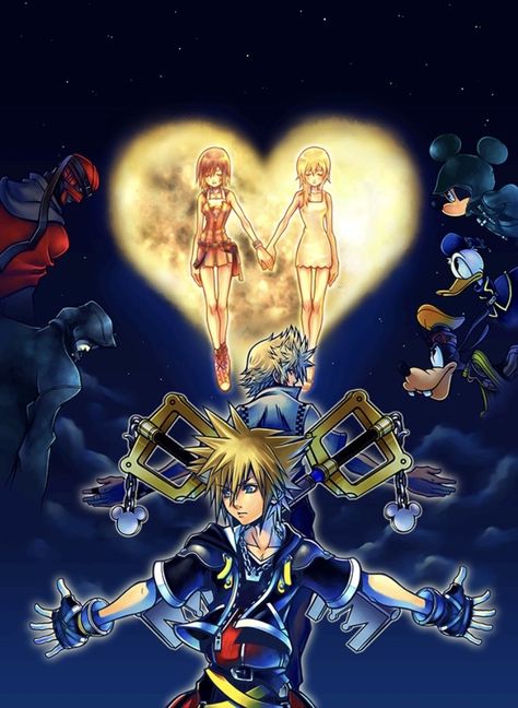 Wayfinder Kingdom Hearts, Nomura Art, Kingdom Hearts Quotes, Xion Kingdom Hearts, Heart Tat, Roxas Kingdom Hearts, Kingdom Hearts 2, Sora And Kairi, Kingdom Hearts Wallpaper