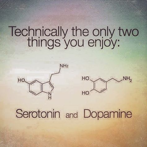 On #enjoying #dopamine #serotonin #love #joy #happiness #chemestry #chemestrylove Chemistry Tattoo, Science Humor, Biochemistry, Neuroscience, Science And Nature, Biology, Chemistry, Psychology, Medical