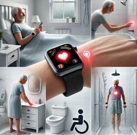 Maximizing Safety with Your Apple Watch: Essential Tips for Living Alone Bath Safety, Live Alone, Bathroom Safety, Living Alone, Apple Watch Models, Sleep Pattern, Emergency Service, Emergency Medical, Flashlight