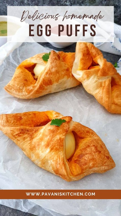 Egg Puffs Recipe, Garlic Paneer Recipe, Egg Puff Recipe, How To Make Chilli, Egg Puff, Egg Snacks, Paneer Recipe, Puff Recipe, Hair Upstyles