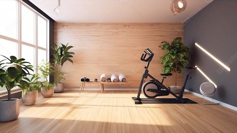 exquisite decoration for your at home gym enhanced with 3d rendering Rendering Background, Wall Yoga, Small Gym, Ppt Background, Room Gym, Gym Interior, Slide Background, Presentation Backgrounds, Powerpoint Background