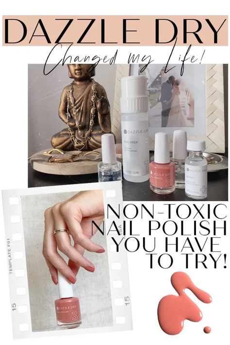 DAZZLE DRY BROUGHT THE JOY BACK TO MY NAILS | Living Ananda Medical Esthetics, New Nail Ideas, Non Toxic Nail Polish, Dazzle Dry, Hormonal Health, Skincare Hacks, Naturopathic Doctor, How To Get Thick, Holistic Beauty