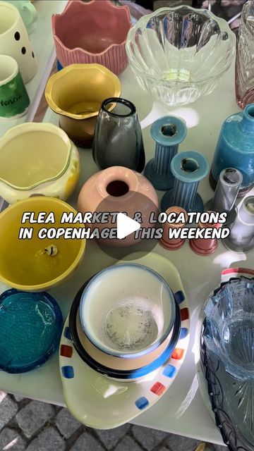 My Vintage Guide on Instagram: "The flea markets this weekend are gonna be awesome!! Watch the video for locations🥰

Check out our whole April edition filled with the best markets, dates, and locations - it’s pinned on the profile🌸

Stay tuned for upcoming markets and events in the months to come. The whole summer is packed with outdoor flea markets in Copenhagen🌞 See you!" Vintage Guide, Be Awesome, Flea Markets, Watch Video, Flea Market, Stay Tuned, This Weekend, Copenhagen, See You