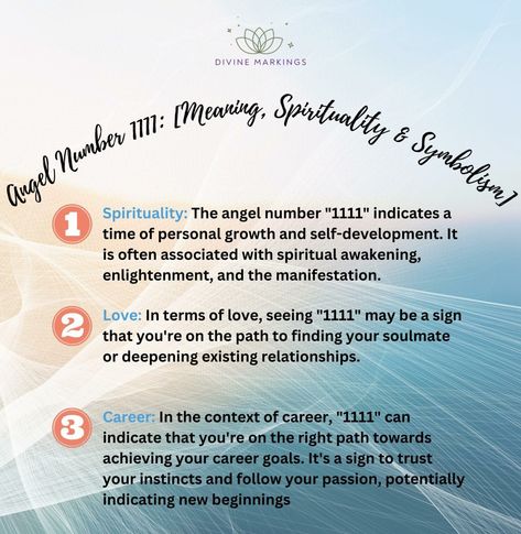 1111 Angel Number Meaning: [Spirituality & Symbolism] 1111 Angel Number Meaning, 1111 Angel Number, Emotional Honesty, Angel Number Meaning, Number Sequence, Angel Number Meanings, Trust Your Instincts, Number Meanings, Spiritual Messages