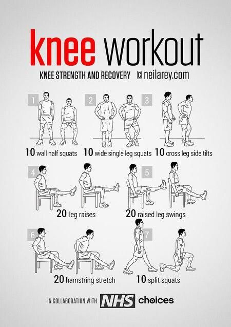 Knee Workout, Ankle Strengthening Exercises, Knee Strengthening, Knee Strength, Hip Strengthening Exercises, Knee Strengthening Exercises, How To Strengthen Knees, Knee Pain Exercises, Hip Problems