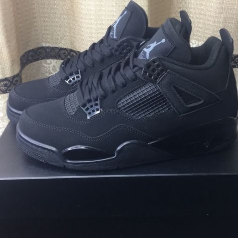 TikTok Sound Freestyle! Retro 4 Jordans, Air Jordan 4 Retro Black, Nike Air Jordan 8, Nike Jordan 1 Mid, Jordan 4 Black, Black Basketball Shoes, Painted Sneakers, Jordan 12 Retro, Golf Shoes Mens