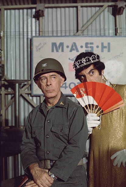 MASH Klinger and Colonel Mash Characters, Max Klinger, Family Editorial, Harry Morgan, Mash 4077, Alan Alda, Great Comedies, Old Tv Shows, Tv Quotes