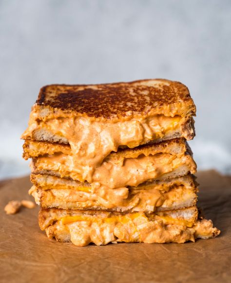 Chicken Grilled Cheese Sandwich, Buffalo Chicken Grilled, Baked Grilled Cheese, Chicken Grilled Cheese, Buffalo Chicken Sauce, Buffalo Chicken Grilled Cheese, Chicken Melts, Chicken Grilled, Dairy Free Cream