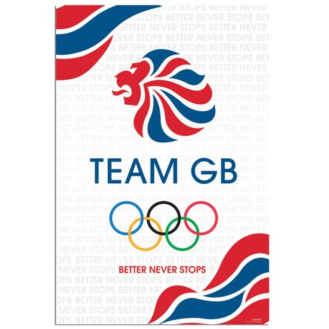 'Better never stops' Team Gb Olympics, Uk Logo, Olympic Logo, Pentathlon, Team Gb, Tom Daley, Rio Olympics 2016, Rio Olympics, Olympic Team