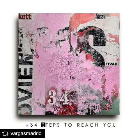 #REPOST @vargasmadrid with @get__repost__app 34 STEPS TO REACH YOU mix media on board. Diciembre 2022 #artemadrid #abstraction… | Instagram Paper Collage Art, Intuitive Painting, Abstract Art Inspiration, Instagram Repost, Art Journal Pages, Mix Media, Abstract Artists, Texture Painting, Texture Art