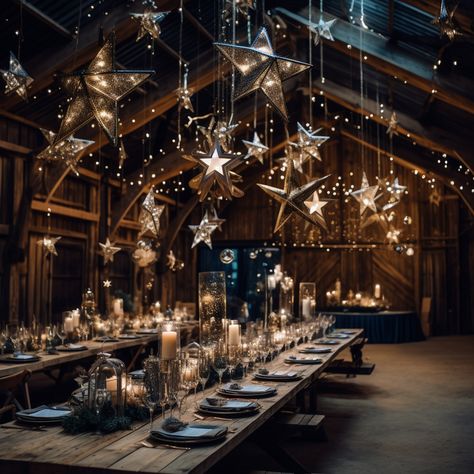 #Motivation #CreativeIdeas #Inspiration #Trends #Ideas #Inspo #HomeTrends Lunar Themed Wedding, Wedding Theme Moon And Stars, Bright Celestial Wedding, A Night Under The Stars Wedding Theme, Celestial Backdrop Wedding, Wish Upon A Star Wedding Theme, Starfall Ball Aesthetic, A Night In The Stars Theme, Wedding Venues Celestial