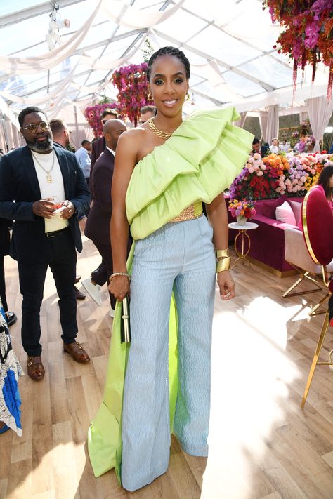 Kelly Rowland Rock Nation Brunch, Roc Nation Brunch Outfit, Roc Nation Brunch, Kelly Rowland Style, Brunch Outfit Ideas, Roc Nation, Brunch Outfits, Grammy Party, Sean Combs