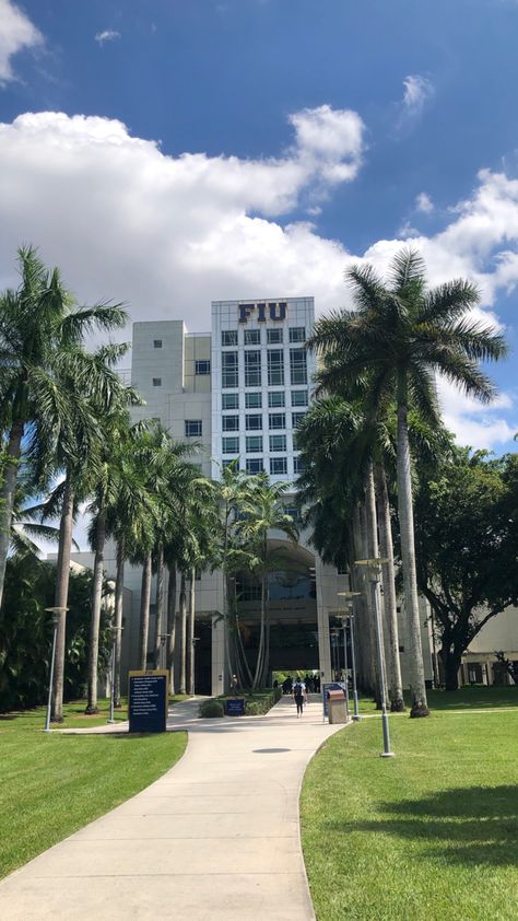 Florida International University, International University, Dream College, Dream School, University Life, Vision Board, University, Florida, Angeles